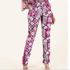 Grass-Fields silk pants